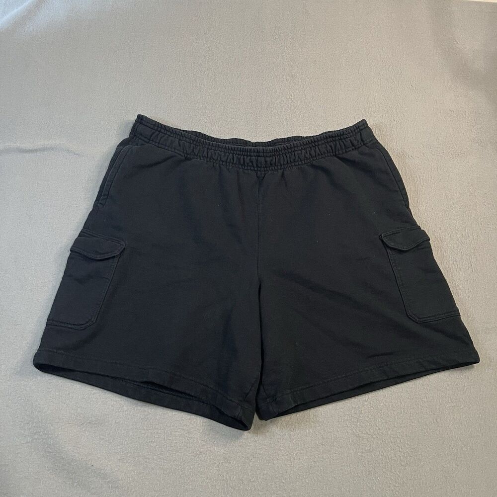 Champion Authentic Athleticwear Black SweatShorts Gym Street Style Sportswear 2X